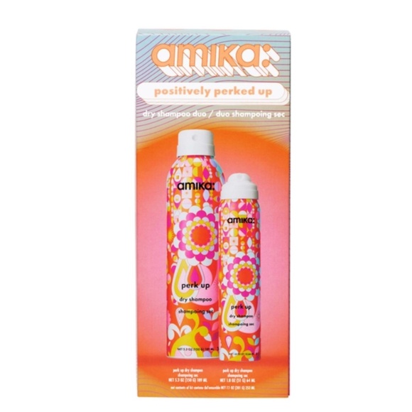 NEW HOLIDAY Amika Positively Perk Up  Duo Dry Shampoo Set - Picture 1 of 3